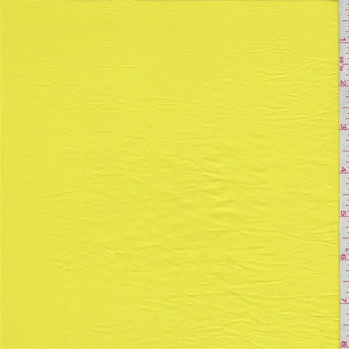 2 YD PC-Sunshine Yellow Sueded Shimmer Fabric