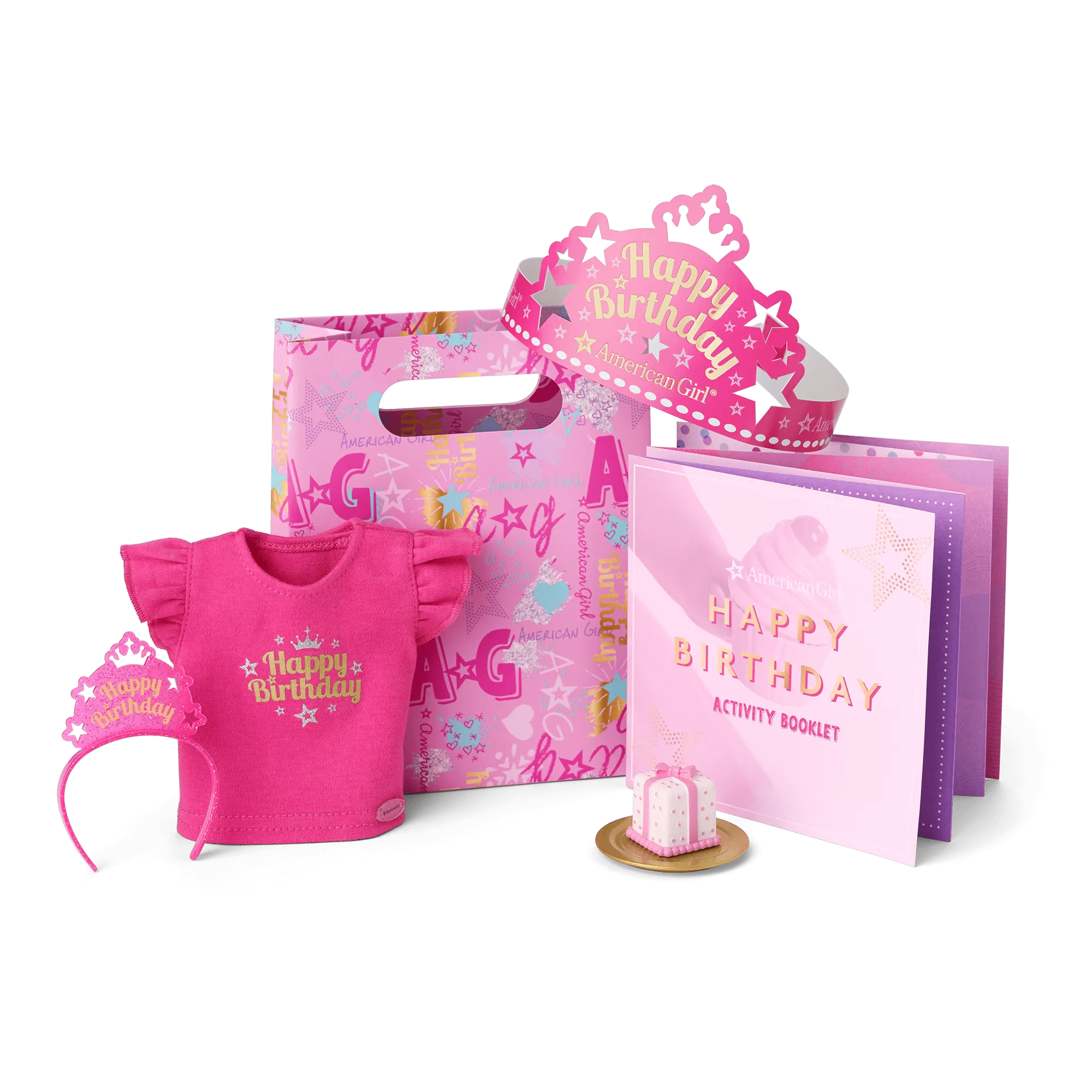 American Girl® Happy Birthday Goody Bag Bundle (4 Pack)