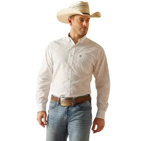 Ariat Men's Wrinkle Free Ogden Classic Fit Shirt - White