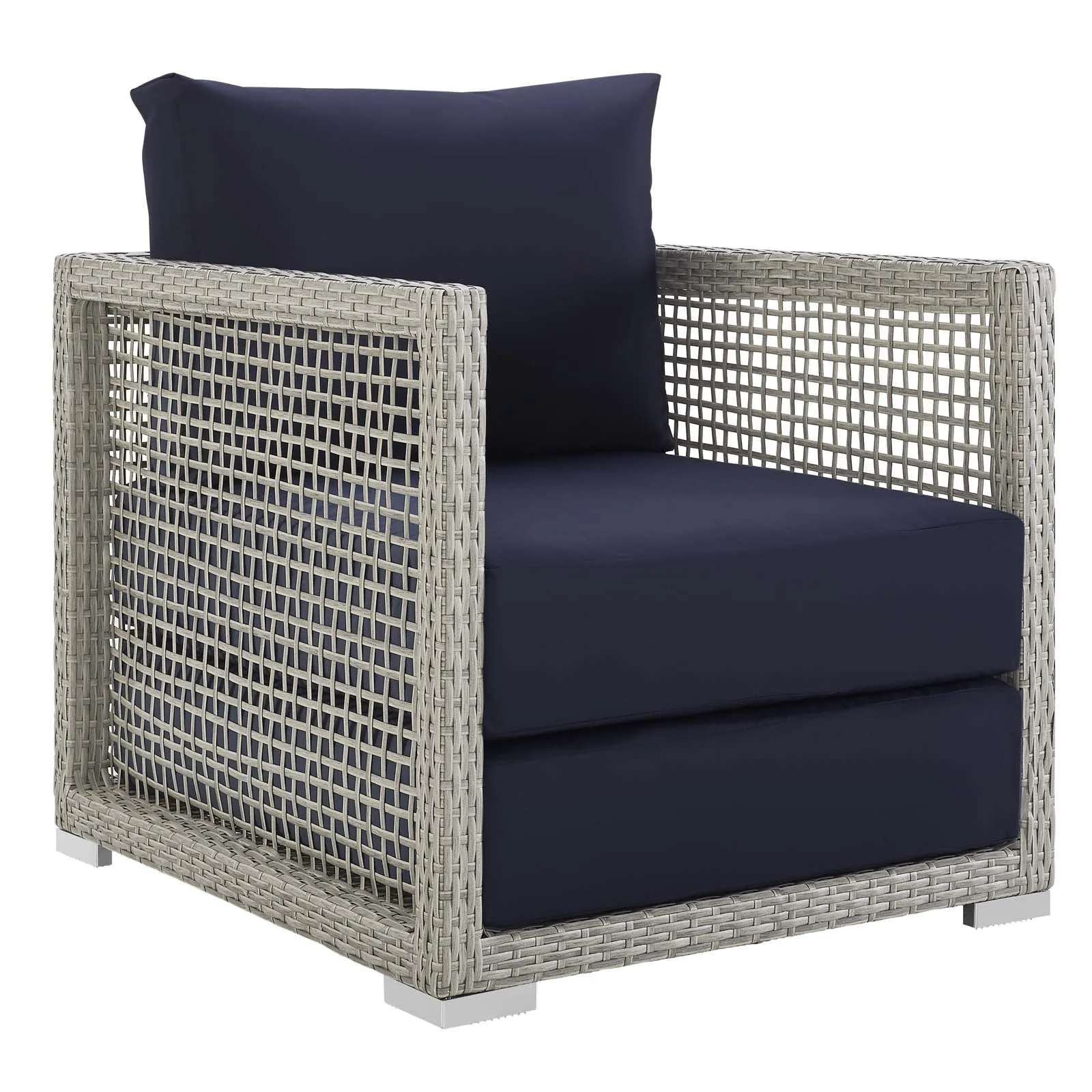 Aura 3 Piece Outdoor Patio Wicker Rattan Set by Modway