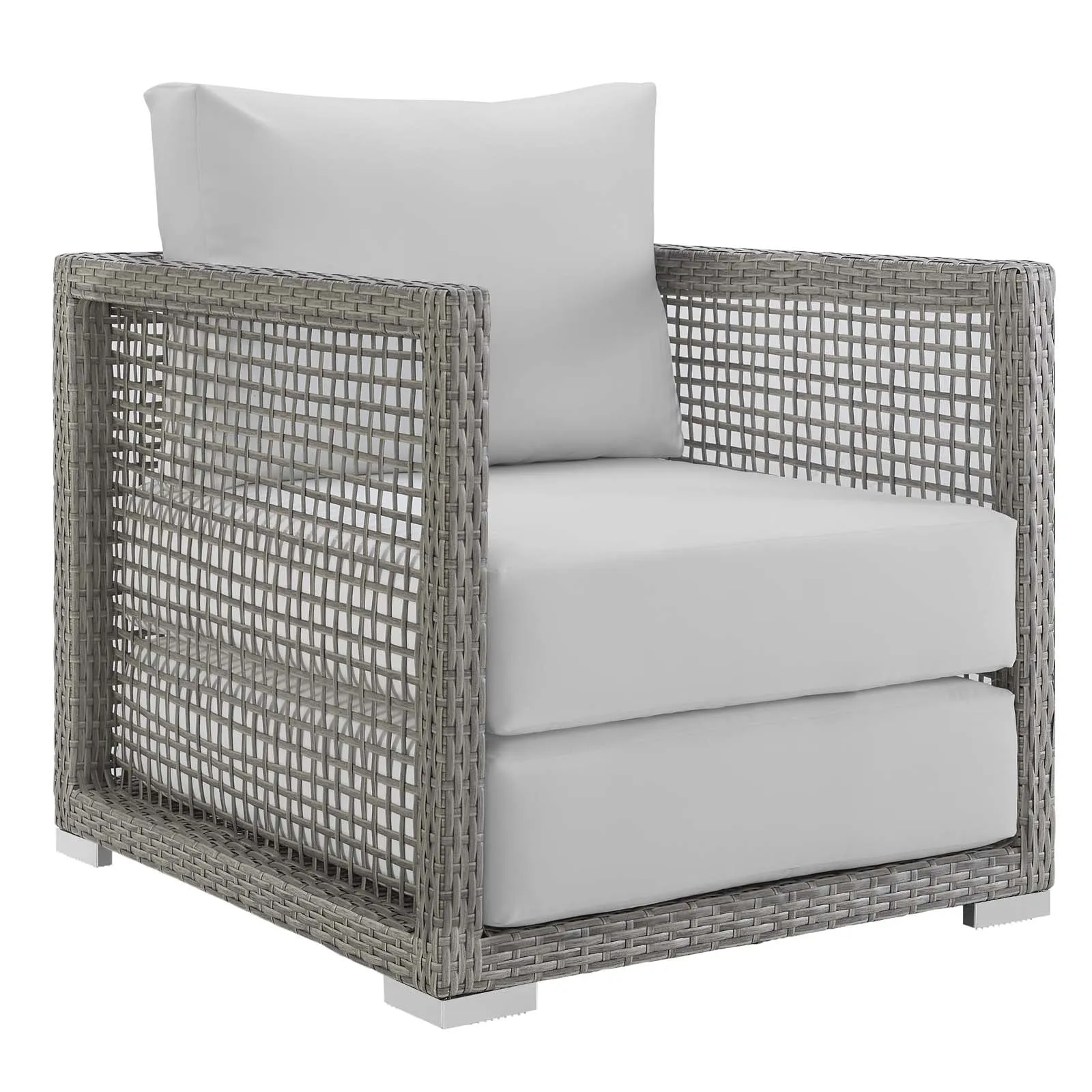 Aura 3 Piece Outdoor Patio Wicker Rattan Set by Modway