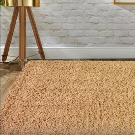 Biscuit Thick Shaggy Rug - California