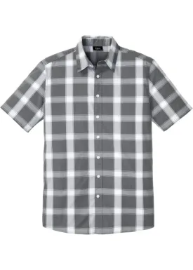 Bpc Bonprix Collection short sleeve shirt, gray