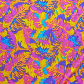 Bright Palms Poly Spandex Swimsuit Fabric