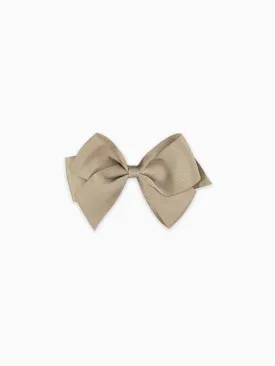 Camel Big Bow Girl Clip