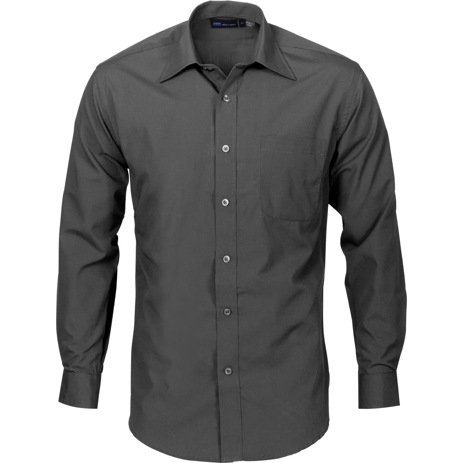 DNC Men's Premier Poplin Business Shirts L/S (4152)