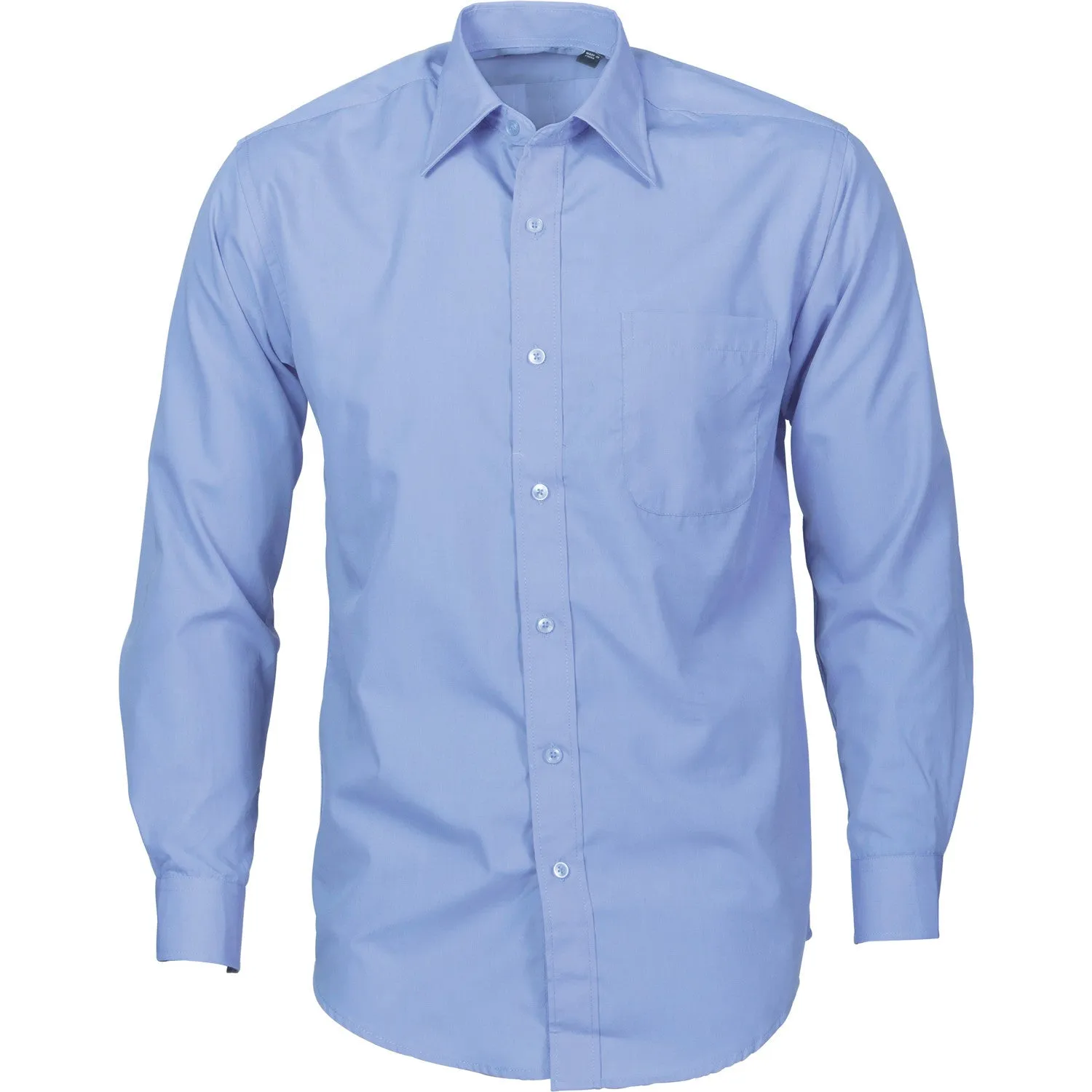 DNC Men's Premier Poplin Business Shirts L/S (4152)