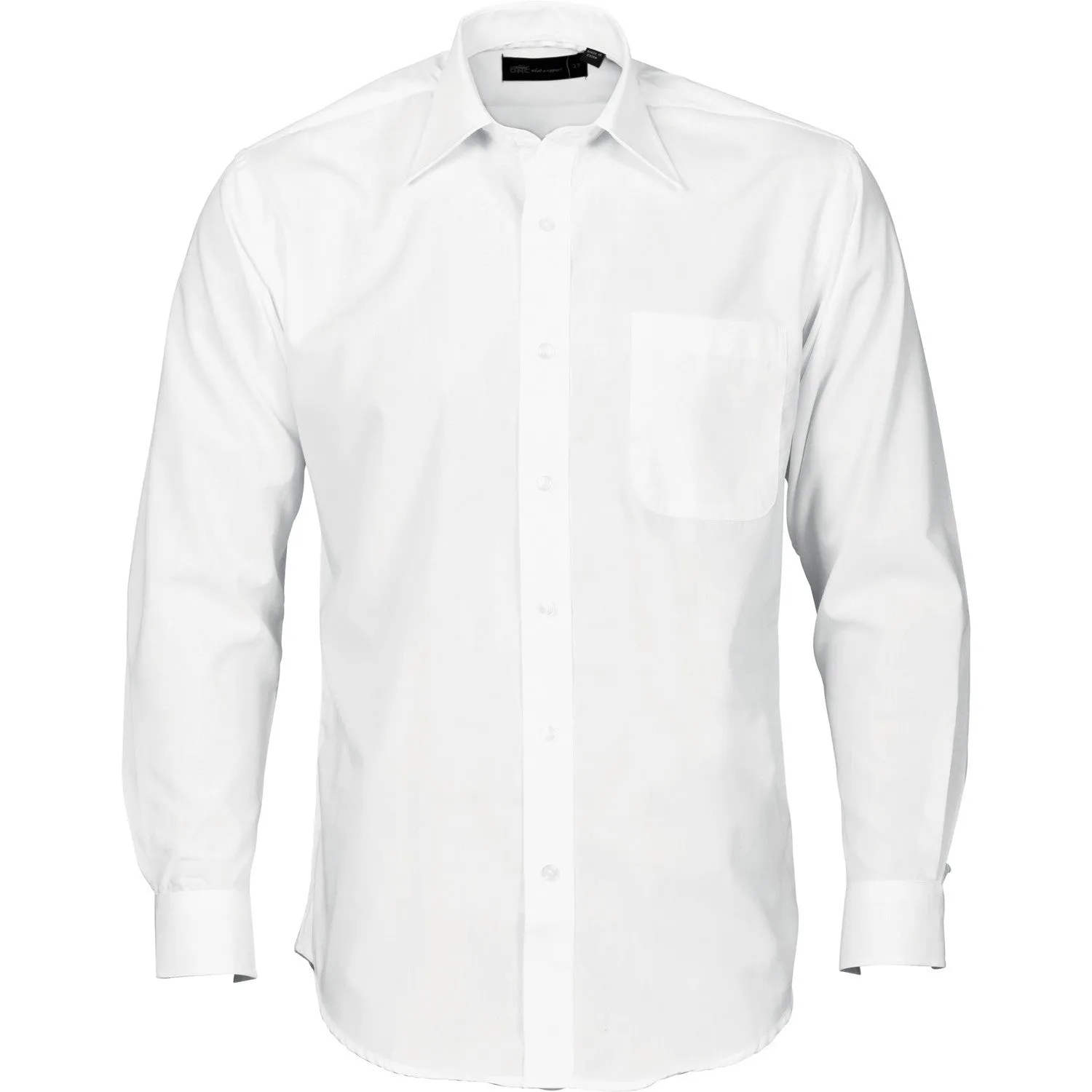 DNC Men's Premier Poplin Business Shirts L/S (4152)