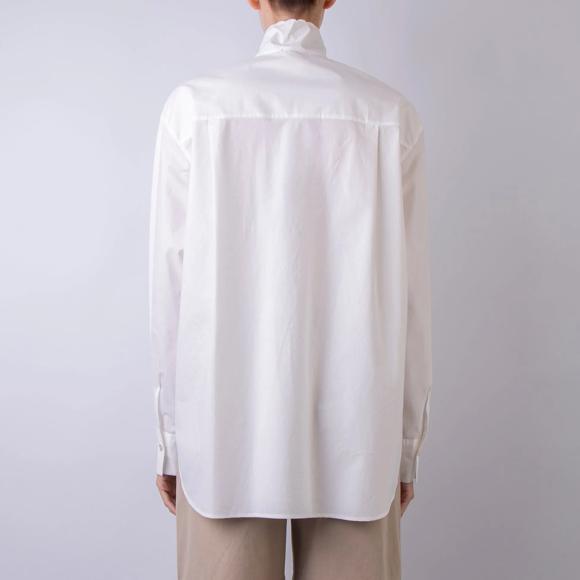 FORTE FORTE SHIRT 13306 0019 WHITE