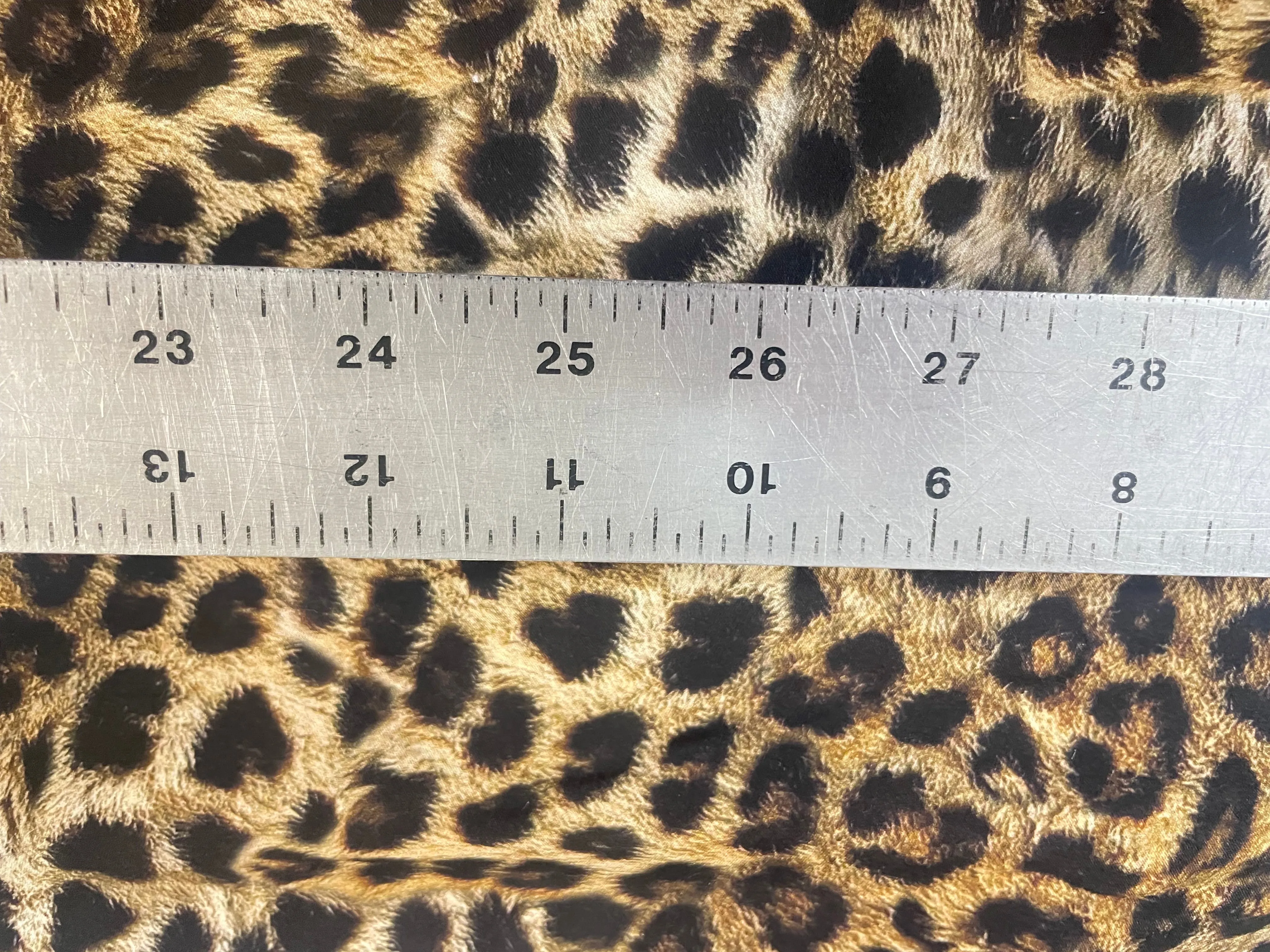 Matte Printed Silk Charmeuse - Cheetah