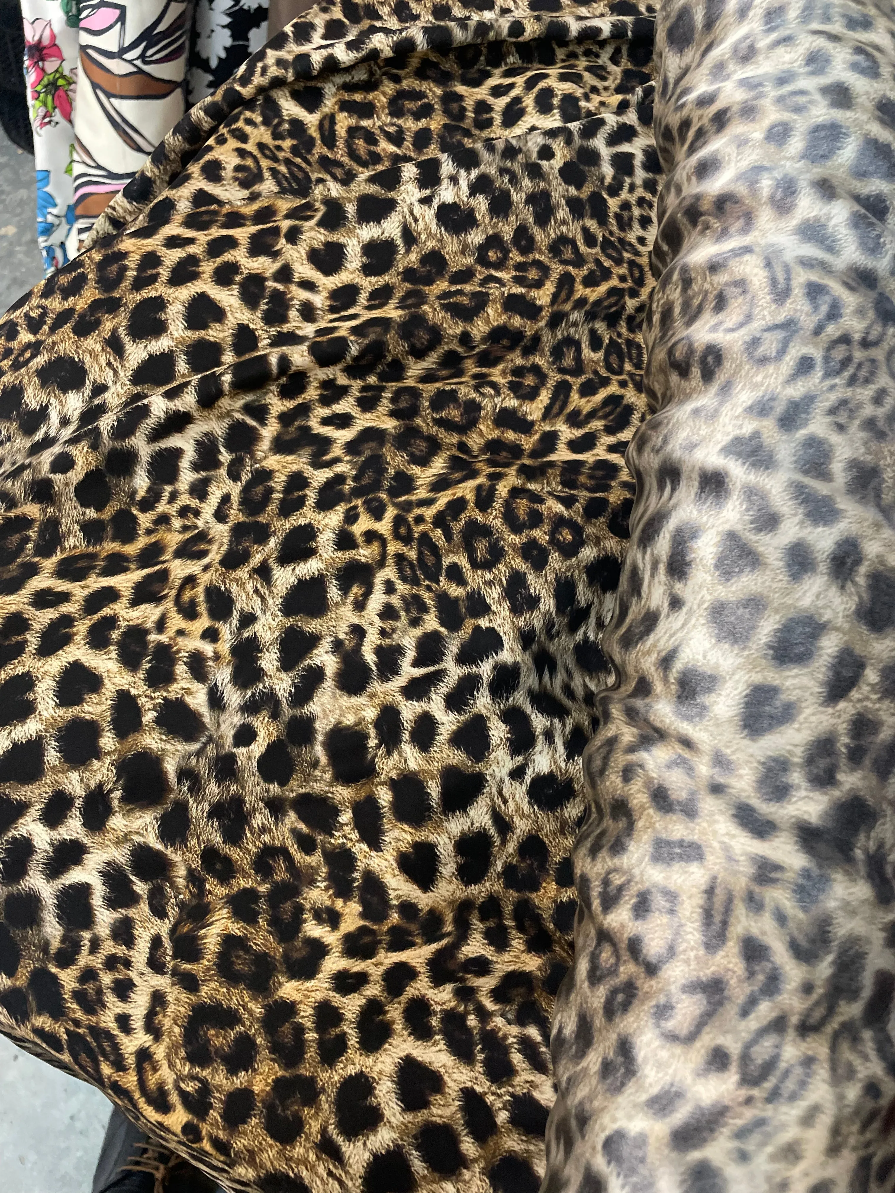 Matte Printed Silk Charmeuse - Cheetah