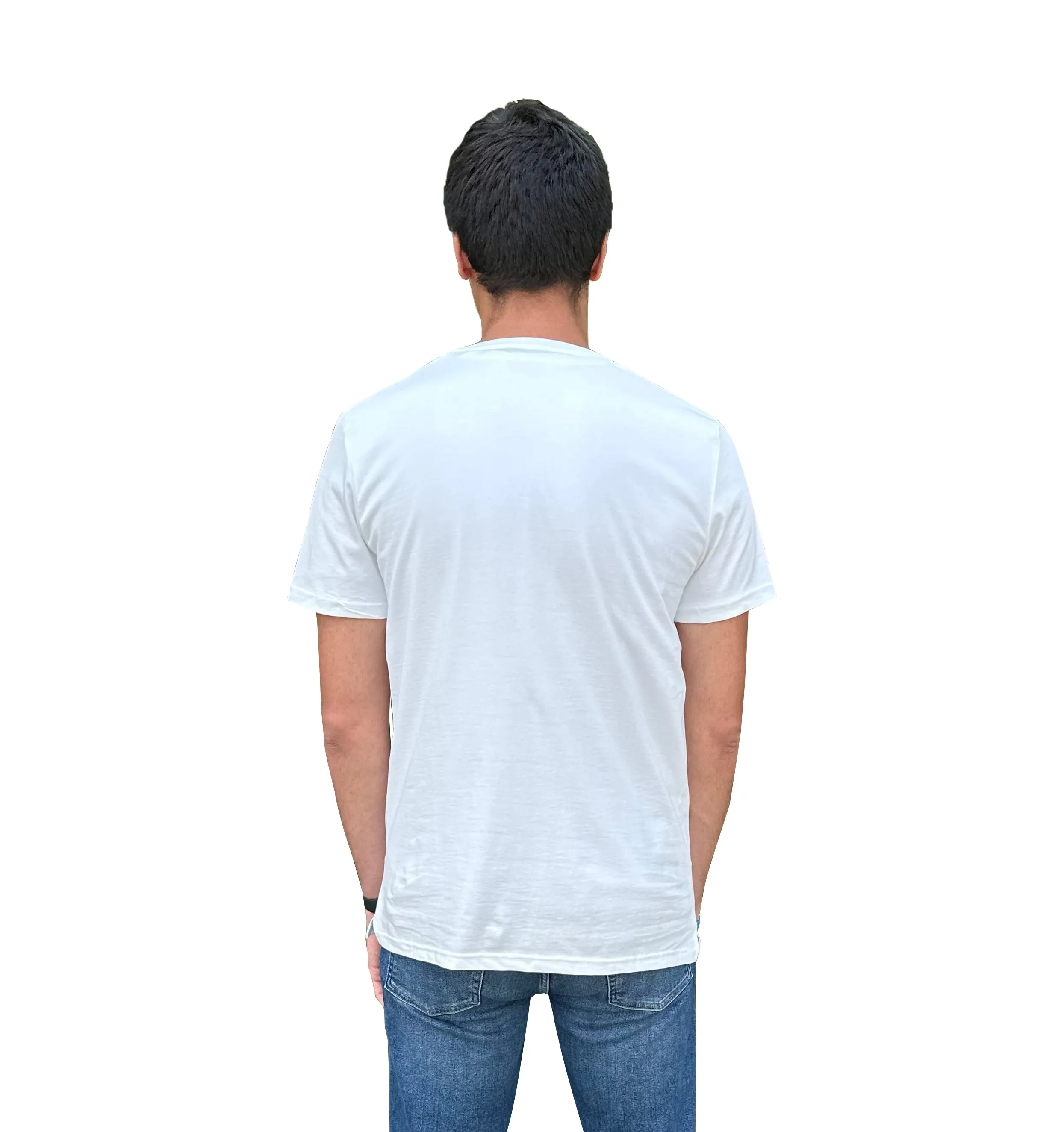 Men's Short Sleeve Crewneck T-Shirt in Combed Turkish Cotton