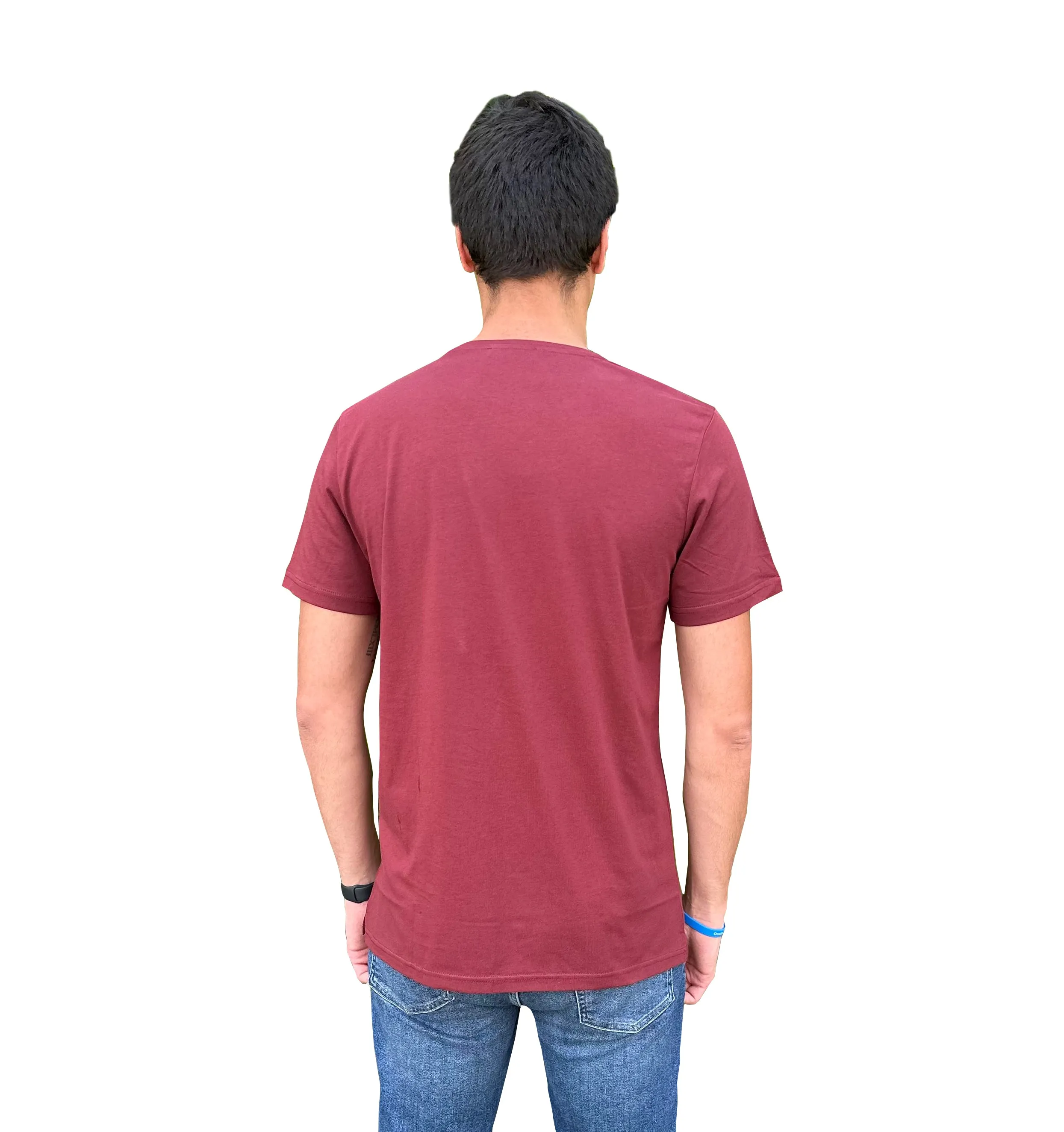 Men's Short Sleeve Crewneck T-Shirt in Combed Turkish Cotton