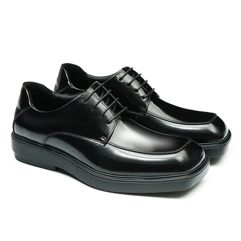 Men's Square-Toe Derby Shoes D23701