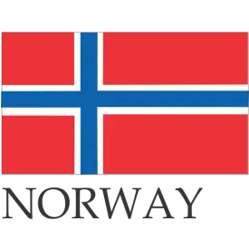 Norway Embroidered Flag Badge