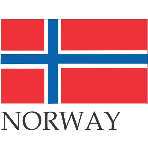 Norway Embroidered Flag Badge