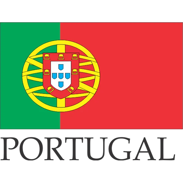 Portugal Embroidered Flag Badge