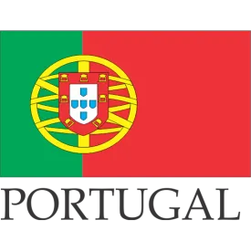 Portugal Embroidered Flag Badge