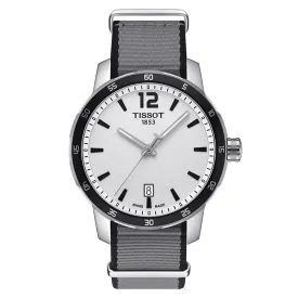 Quickster Silver Dial Men's Watch T095.410.17.037.00