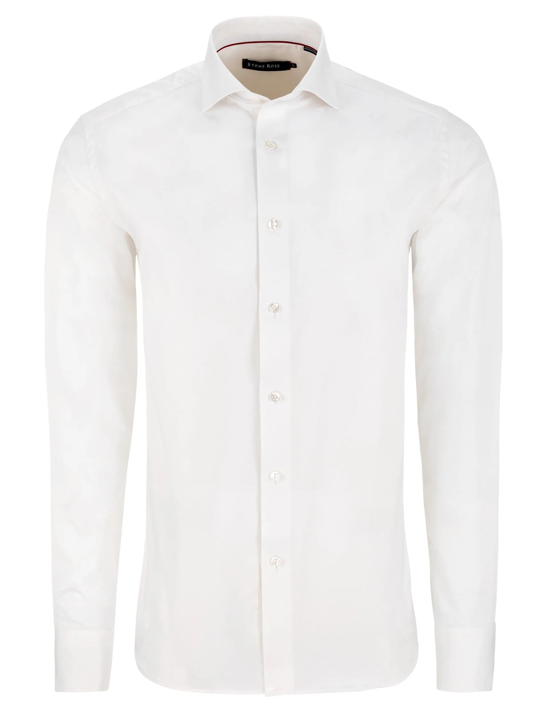 White Dry Touch Long Sleeve Shirt