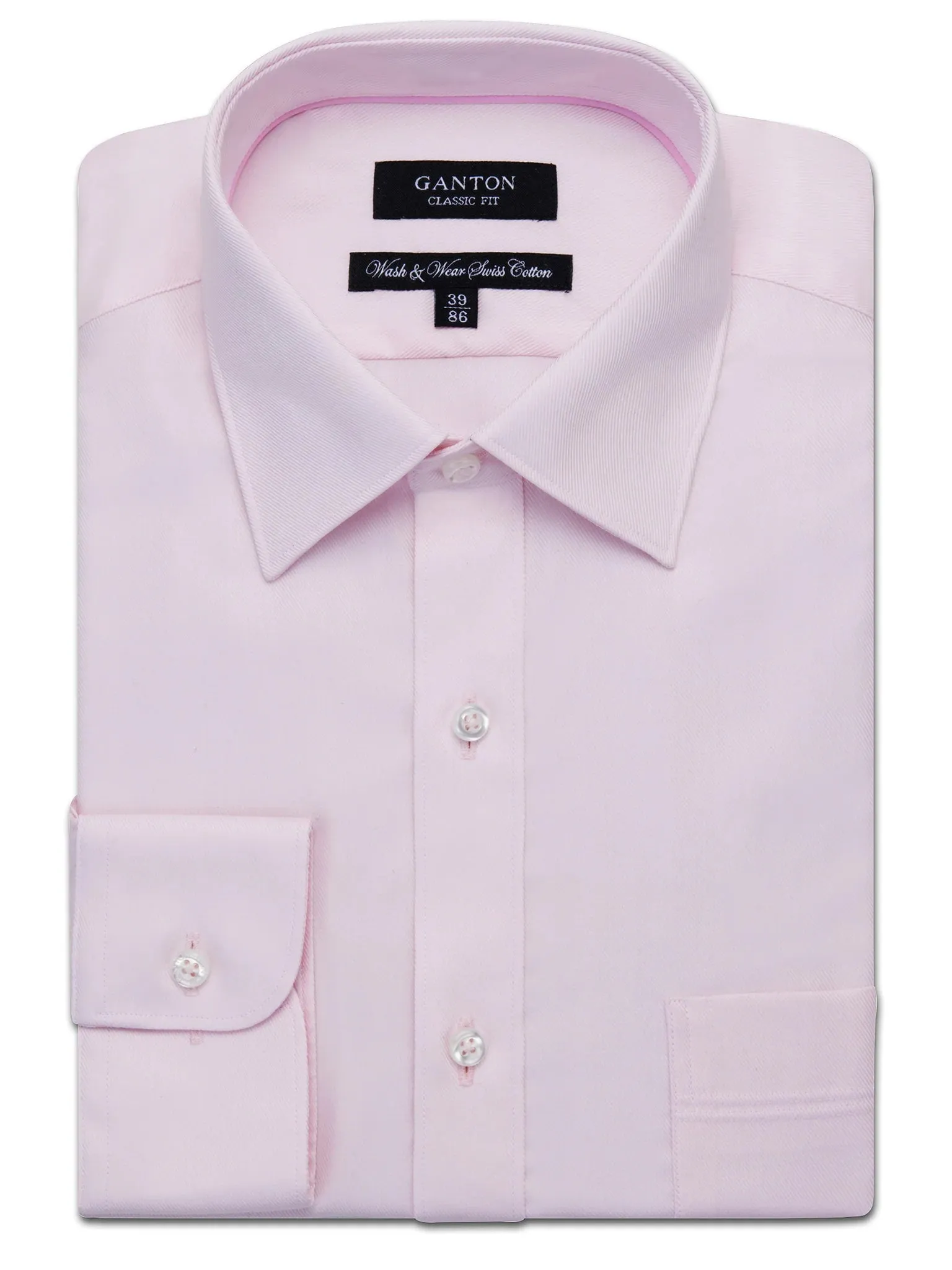 Windsor Luxury Pink Twill Shirt